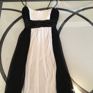 Black and White Formal Dress